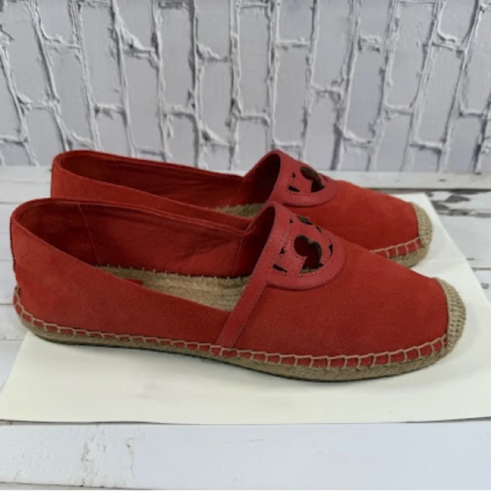 Tory Burch Sidney Espadrille suede/calf leather